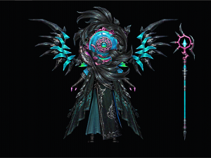 Male Fantastic Magician Character Modello 3D