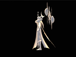 Male Fantastic Magician Character Modello 3D