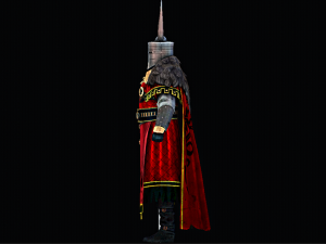 Male Knight character 3D मॉडल