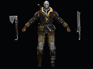 Male Executor Character 3Dモデル