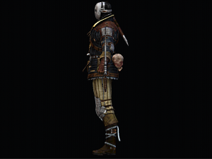 Male Executor Character 3D Модель