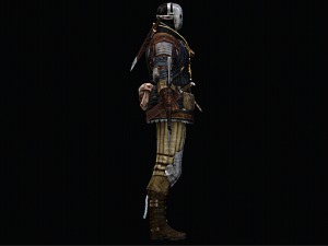 Male Executor Character 3D Модель