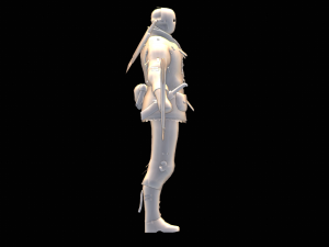 Male Executor Character 3D Модель