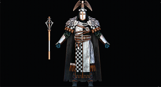 Male Eagle Guardian Character Modello 3D .c4d .max .obj .3ds .fbx .stl .blend 
