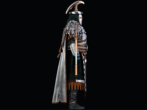 Male Eagle Guardian Character Modello 3D