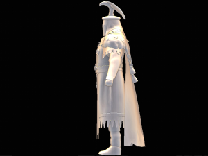 Male Eagle Guardian Character Modello 3D
