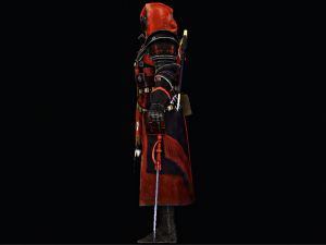 Male Assasian Character 3D Model