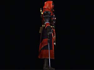 Male Assasian Character 3D Model