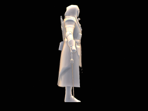 Male Assasian Character 3D Model