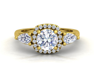 enagagement rring Modelo 3D