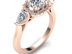 enagagement rring Modelo 3D
