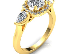 enagagement rring 3D Model