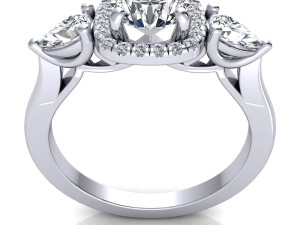 enagagement rring Modelo 3D