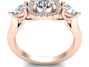 enagagement rring Modelo 3D