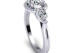 enagagement rring Modelo 3D