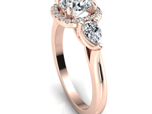 enagagement rring Modelo 3D