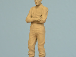 D Gurney Standing Figure 1-12 Modelo de impresión 3D