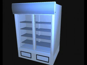 K&uuml;hlschrank 3D Modell