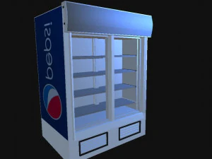 K&uuml;hlschrank 3D Modell