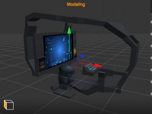 computer Modèle 3D