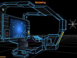 computer Modèle 3D