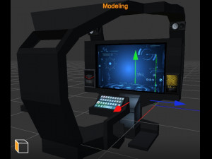 computer Modèle 3D