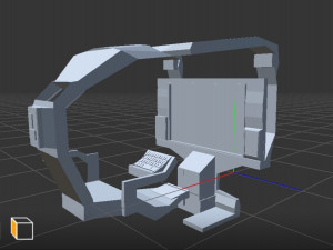 computer Modèle 3D