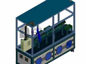 screw thread inspection concept 3D Model