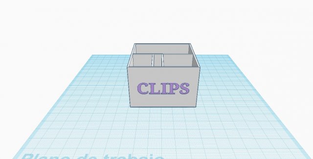 stationery clips organizer 3D Print Model .c4d .max .obj .3ds .fbx .stl .blend 