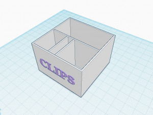 stationery clips organizer 3D Print Model