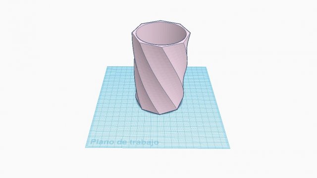 twist pencil holder makeup brush organizer 3D Принт Модель .c4d .max .obj .3ds .fbx .stl .blend 