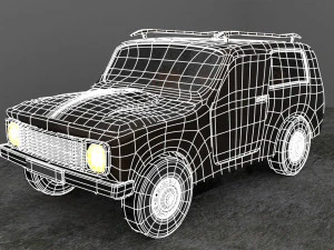 machine niva 3D Model