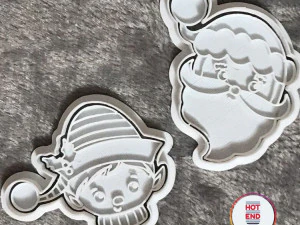stampino per biscotti di natale stl Modello di stampa 3D