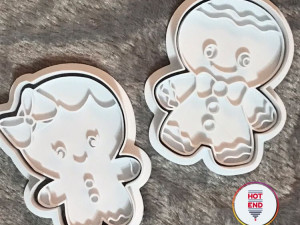 christmas stl cookie cutter 3D 프린트 모델