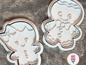 christmas stl cookie cutter 3D Print Model
