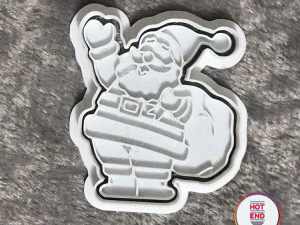 christmas stl cookie cutter 3D Print Model
