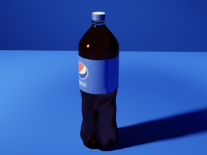 pepsi bottle 3D 模型