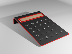 calculator Model 3D
