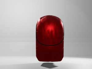 red hood Modello 3D