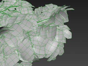 two young ash tree Modelo 3D
