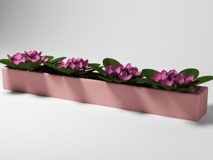 garshok with flowers Model 3D