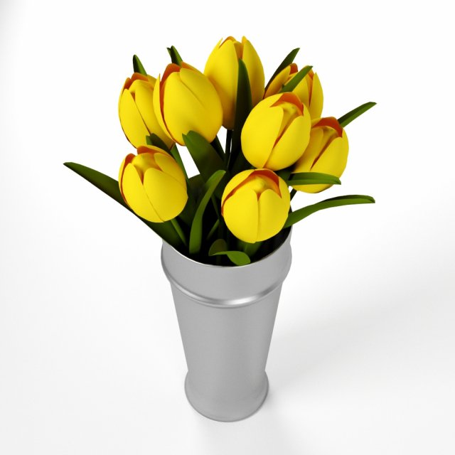 flower Modelo 3D .c4d .max .obj .3ds .fbx .stl .blend 