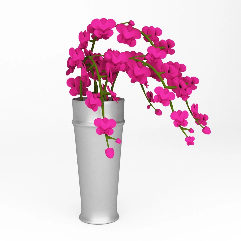flower 3D Model .c4d .max .obj .3ds .fbx .stl .blend 