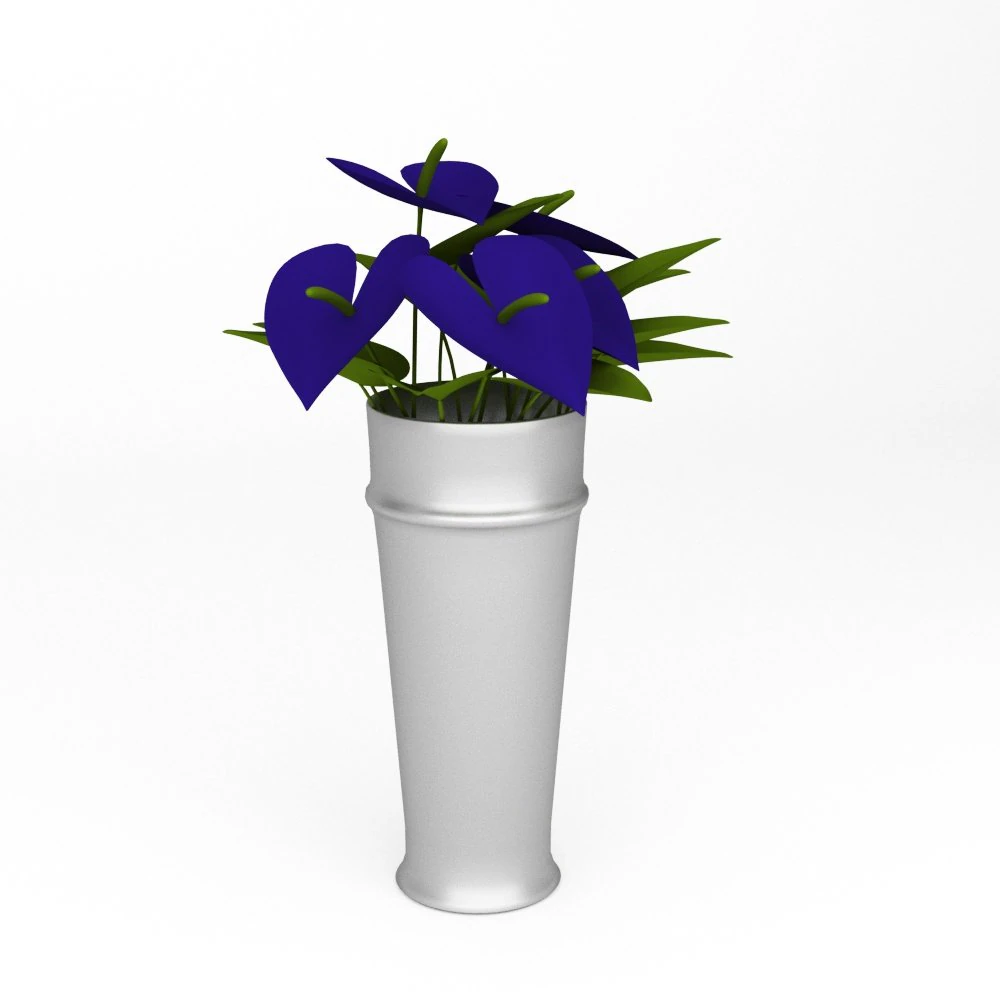 flower 3D Model .c4d .max .obj .3ds .fbx .stl .blend 
