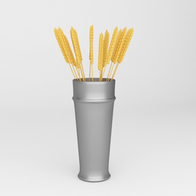 wheat 3D-Modell .c4d .max .obj .3ds .fbx .stl .blend 