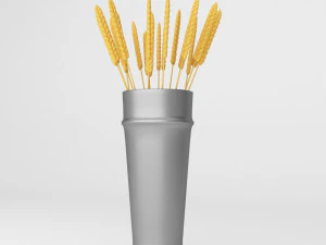 Weizen 3D Modell