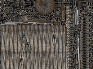 medieval old tower game ready 3D Model