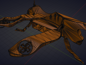 Sci-Fi Drone HighPoly Modello 3D
