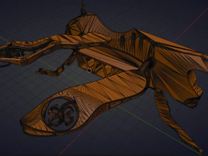 Sci-Fi Drone HighPoly 3D Model