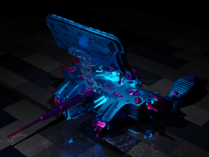 Sci-Fi Controller High-poly 3D 모델